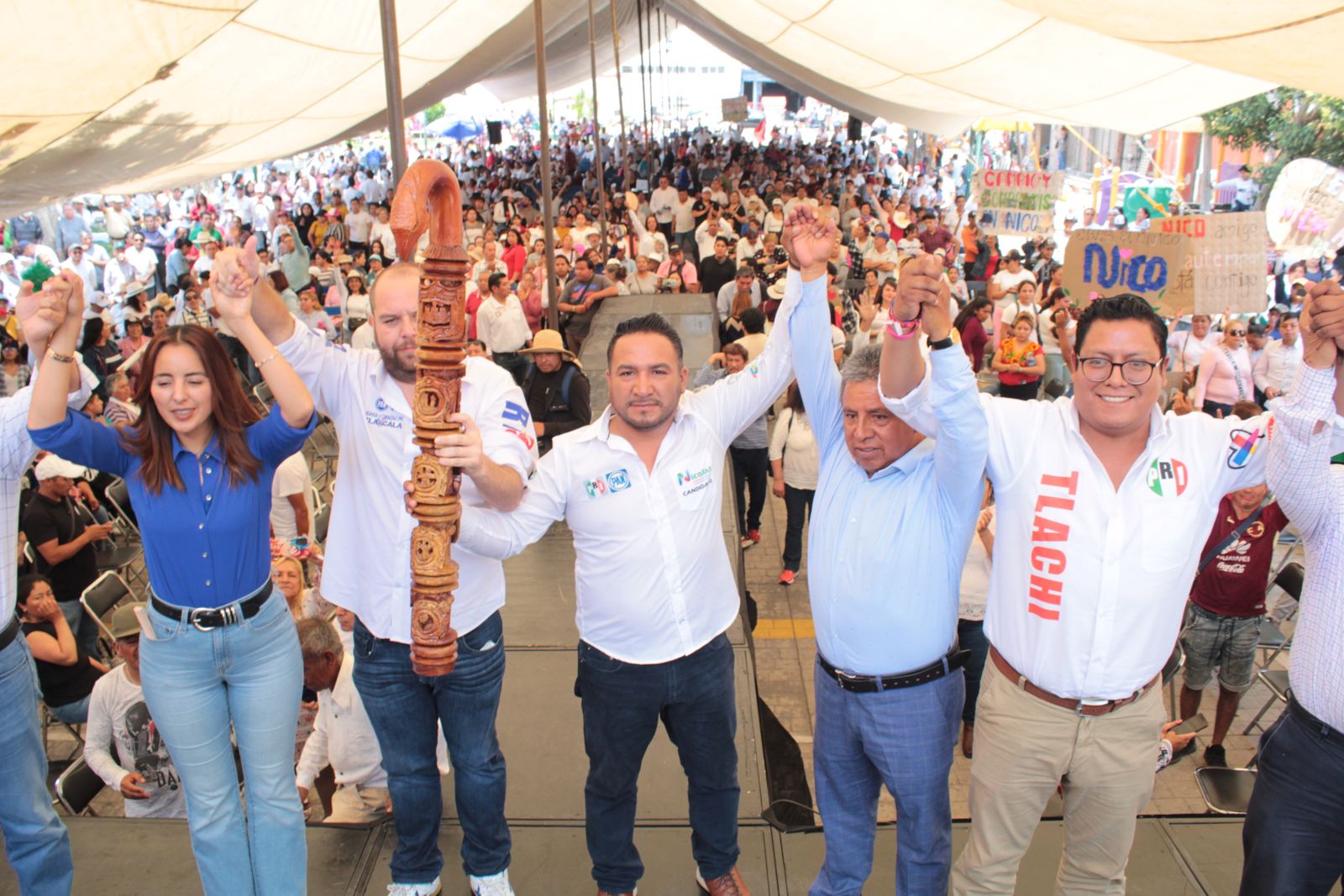 Nico se perfila para ganar la presidencia de Chiautempan de manera contundente